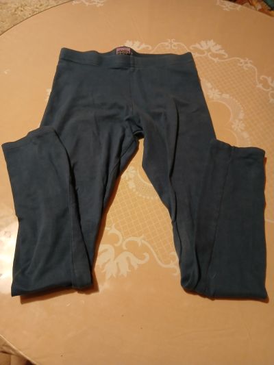 pěkné modré leginy asi 8-10 let