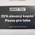 Slevový kupon ABOUT YOU