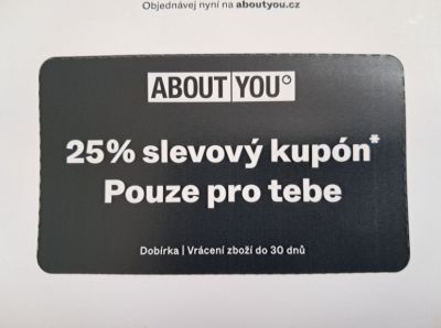 Slevový kupon ABOUT YOU