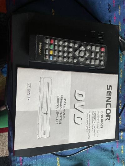 DVD přehrávač Sencor SDV 8806 s DVB-T tunerem