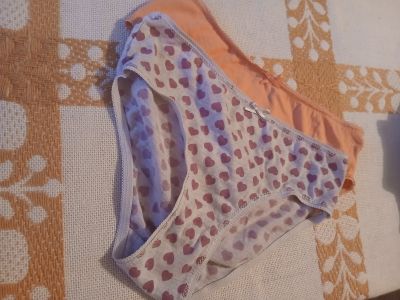 kalhotky 2x oranž kolem 5 let