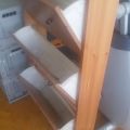 Dřevěný botník Ikea