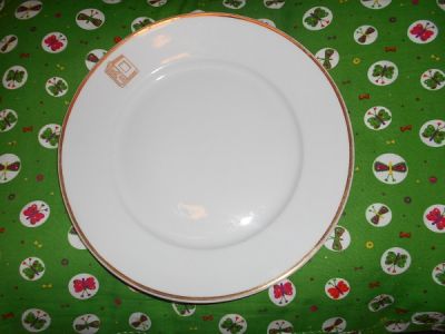 2 porcelánové talíře