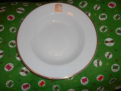 3 porcelánové talíře