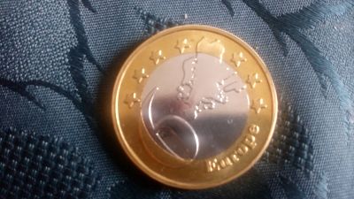 Žertovná mince euro :)