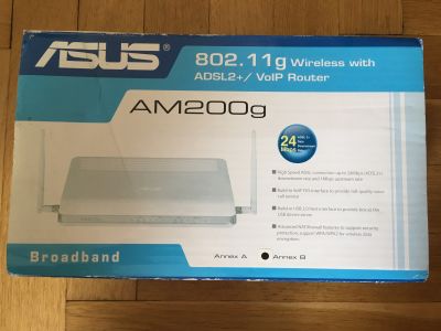 Daruji router Asus AM200g