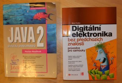 Knihy programovaní Java a Digitální elektronika