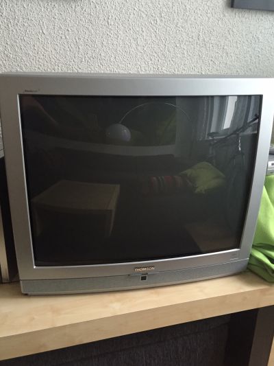 Thomson CRT TV + set top box