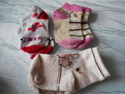 3x ponožky pro děti