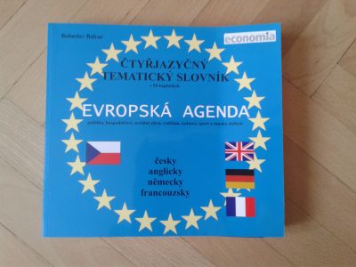 Kniha Evropska agenda, ctyrjazycny temanticky slovník