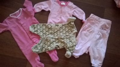 oblečení na holčičku 0-6 měsíců