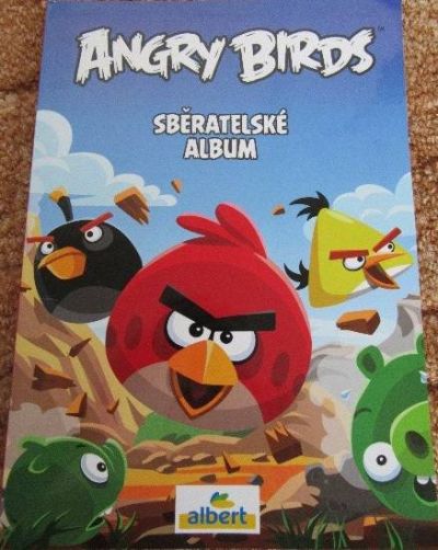 Kartičky Albert Angry Birds 