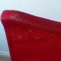 Červená kancelářská židle z IKEA
