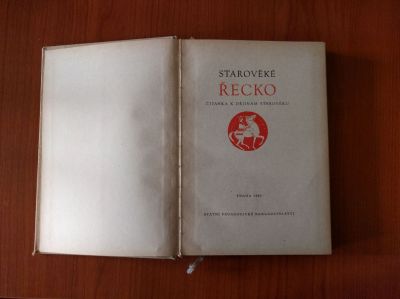 kniha Starověké Řecko, Čítanka k dějinám starověku