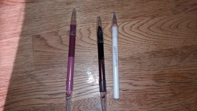 Tužky na oči a rty - používané