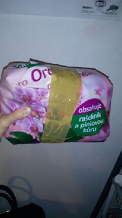 Zbytek substrátu na Orchideje 