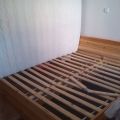 Manželská postel - dvojlůžko s roštem a matrací