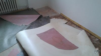 Hledám i použité linoleum. 