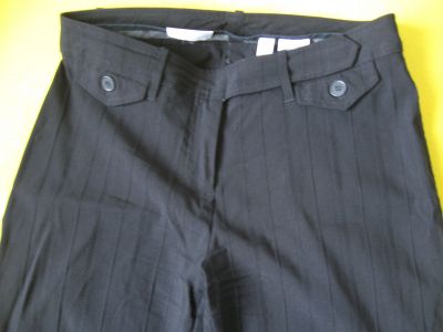 černé kalhoty, asi vel 38
