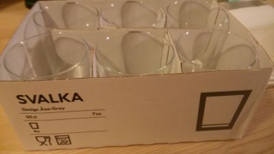 IKEA sklo