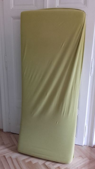 Matrace z IKEI 80x200 cm - MALFORS + zelený potah
