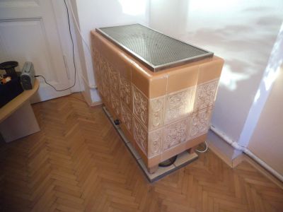 Akumulační kamna, elektrická, keramická