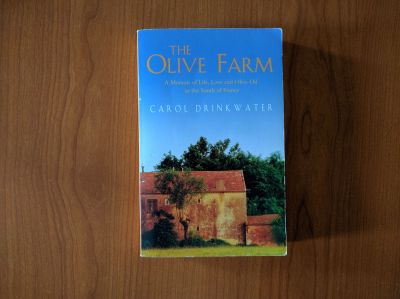 kniha v AJ: Olive Farm, autorka Carol Drinkwater