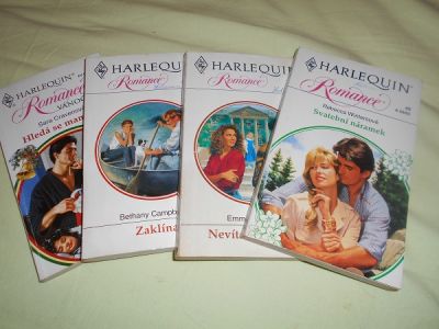 4x Harlequin edice Romance II.