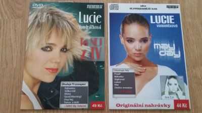 2 DVD Lucie Vondráčková