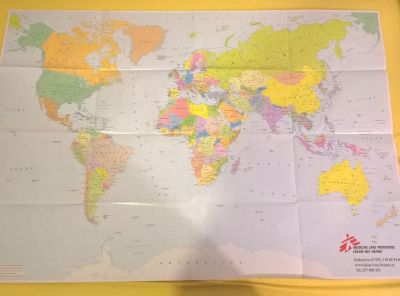 Plakát "Mapa světa"
