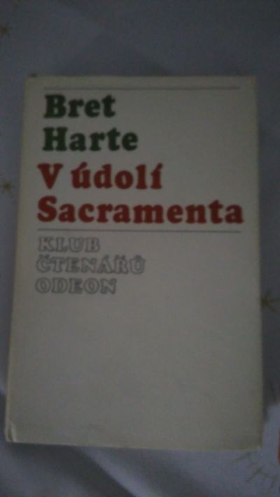 Kniha V údolí Sacramenta