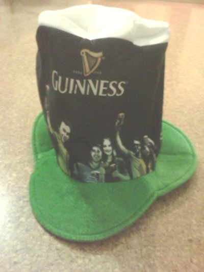 Guinness klobouky