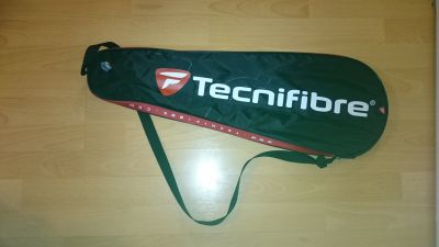 obal na raketu Tecnifibre, černý, přes rameno