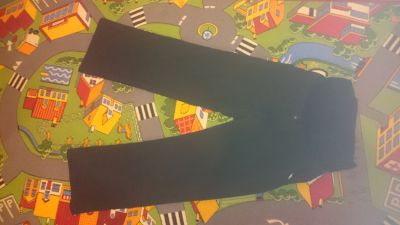 Těhotenské černé kalhoty 