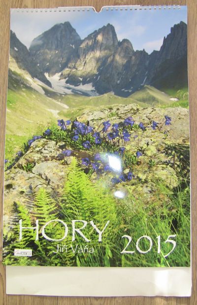 kalendář Hory 2015