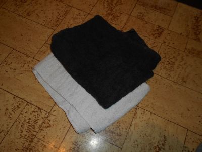 2 staré ručníky