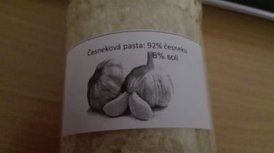 Česnekové pasty