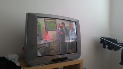 Televize, settop box a DVD přehrávač