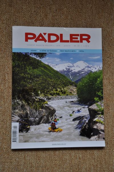 Časopis Pádler + kalendář 2017
