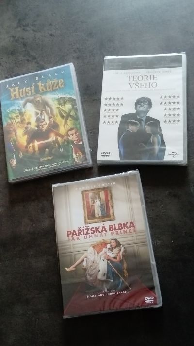 Daruji 3 nová DVD