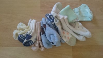 9 párů ponožek pro miminko 