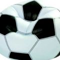 Nafukovací fotbalový míč na sezení