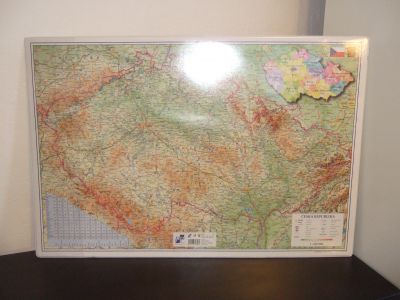Mapa ČR (podložka na stůl)