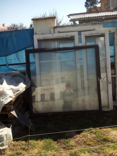 Plastová okna stará + 1 dřevěné