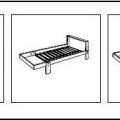 dětská rostoucí postel IKEA 