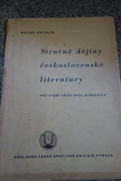 Stručné dějiny československé literatury