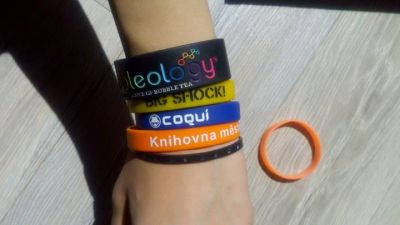 Silikonové náramky