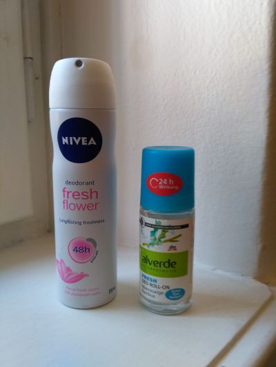 Deodorant Alverde a Nivea