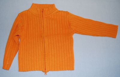 dětský svetr oranžový