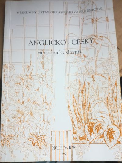 Anglicko-český zahradnický slovník